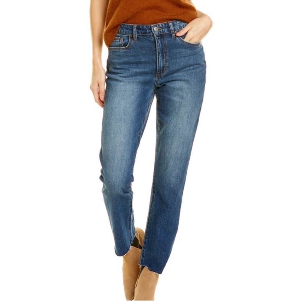 Joe’s Jeans high Rise Straight Leg Paula wash Ankle Jeans Size 28